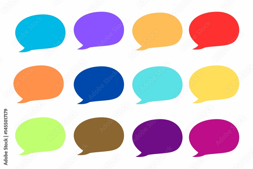 colorful speech bubbles, Set of speech bubbles icon, colourful speech bubbles icon colorful speech bubbles, Set of speech bubbles icon, colourful speech bubbles icon