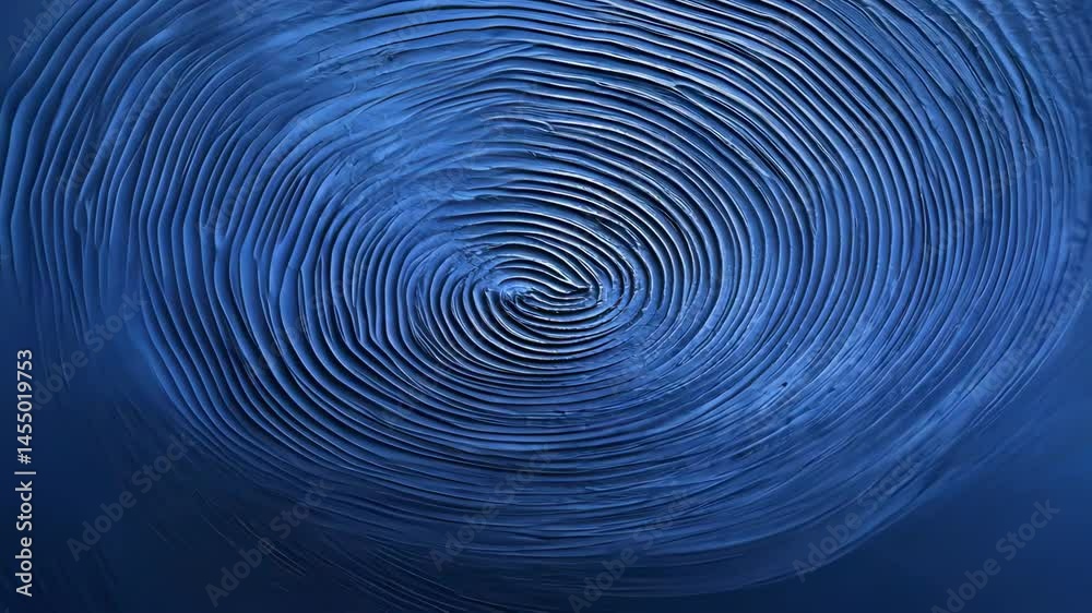 abstract blue textured pattern with swirling lines