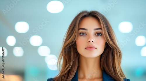 Portrait of a Confident Young Businesswoman