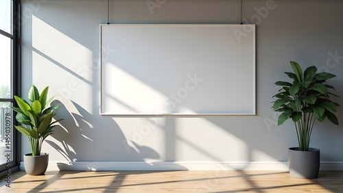 Modern Office Congratulations Banner with Professional Design and Open Copy Space