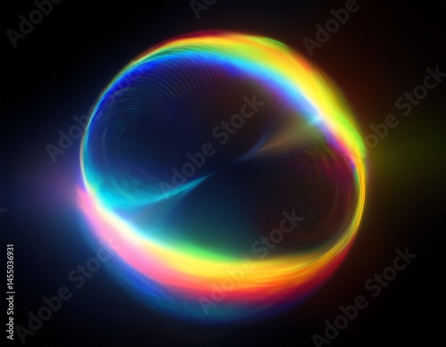 blurred rainbow refraction overlay effect light lens prism effect on black background holographic reflection crystal flare leak shadow overlay colorful rainbow disco ball light leaks texture