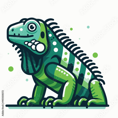 animal, reptile, wildlife, nature, wild, iguana, lizard, green, tropical, fauna, dragon, reptilian, background, isolated, exotic, closeup, colorful, zoo, reptiles, portrait, illustration, animals, car