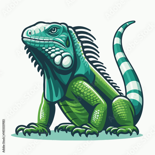 animal, reptile, wildlife, nature, wild, iguana, lizard, green, tropical, fauna, dragon, reptilian, background, isolated, exotic, closeup, colorful, zoo, reptiles, portrait, illustration, animals, car