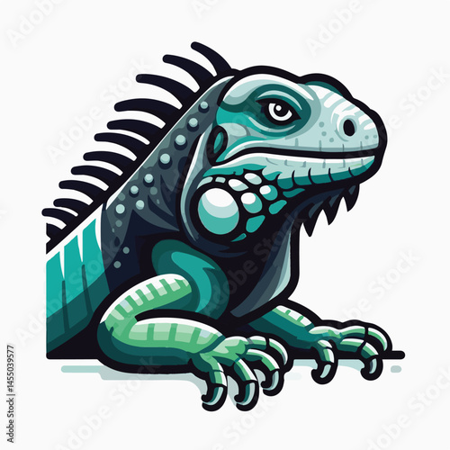 animal, reptile, wildlife, nature, wild, iguana, lizard, green, tropical, fauna, dragon, reptilian, background, isolated, exotic, closeup, colorful, zoo, reptiles, portrait, illustration, animals, car