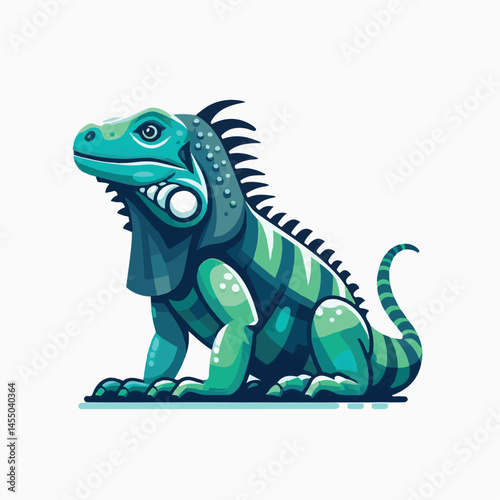 animal, reptile, wildlife, nature, wild, iguana, lizard, green, tropical, fauna, dragon, reptilian, background, isolated, exotic, closeup, colorful, zoo, reptiles, portrait, illustration, animals, car