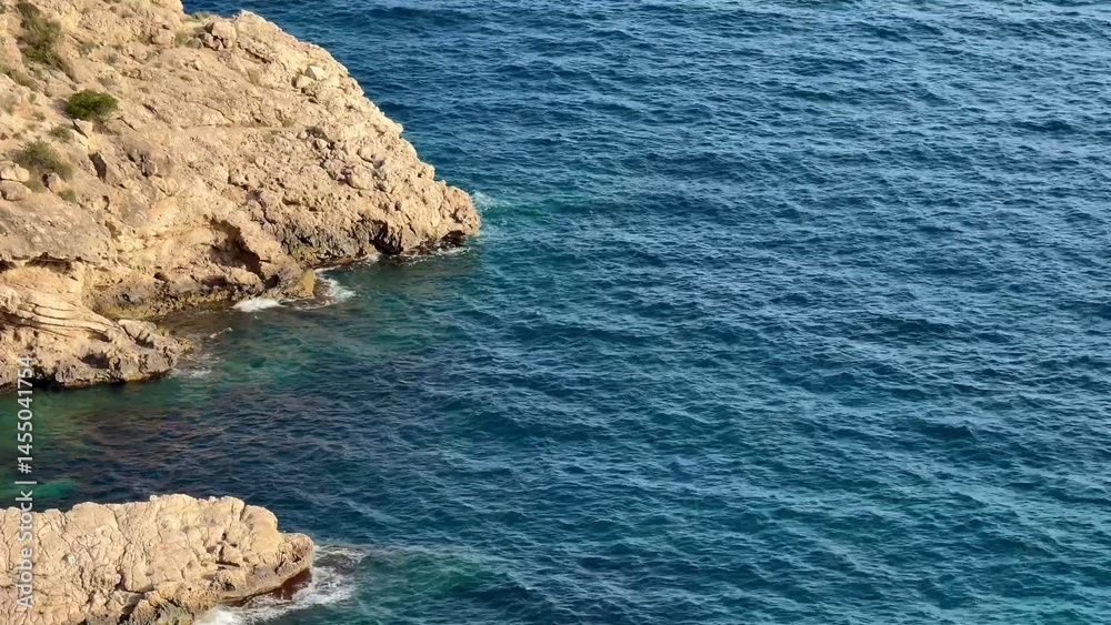 Experience the Stunningly Beautiful Rocky Coastline that Features Clear Blue Water Experience the Stunningly Beautiful Rocky Coastline that Features Clear Blue Water