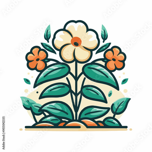 green, flower, impatiens, blossom, garden, nature, floral, bloom, colorful, leaf, plant, summer, flora, blooming, beautiful, gardening, botanical, beauty, botany, pink, spring, bright, color, fresh, r