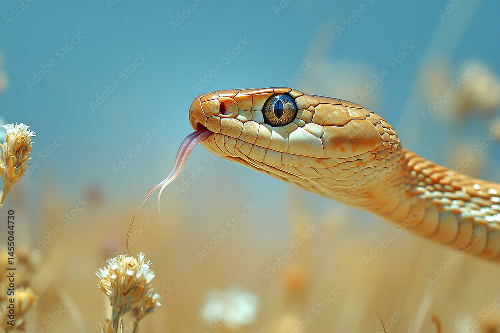 Obraz premium Snake in Field