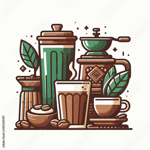 coffee, drink, cafe, indonesian, caffeine, cup, bali, background, beverage, beans, asian, indonesia, traditional, mug, plantation, fresh, table, food, tropical, hot, luwak, beautiful, natural, milk, n