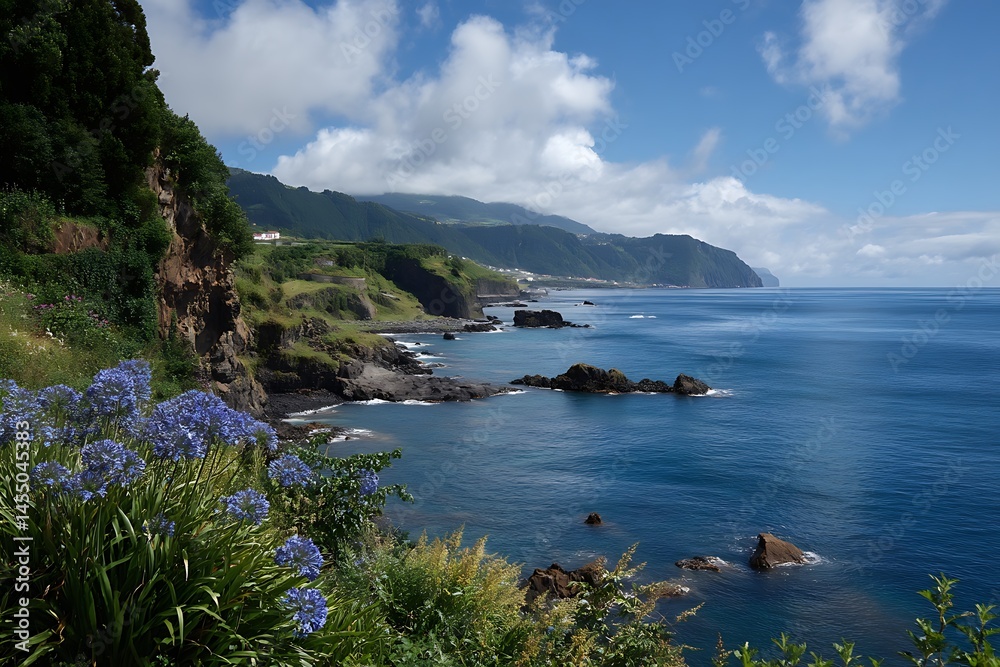 Obraz premium Azores’ Sao Miguel in Portugal September 13 beauty 