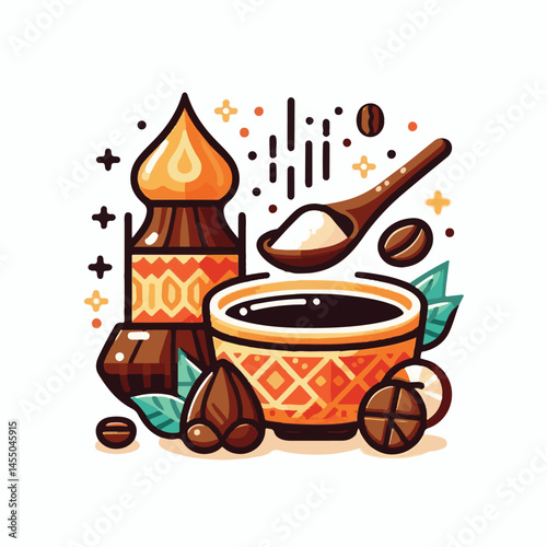 coffee, drink, cafe, indonesian, caffeine, cup, bali, background, beverage, beans, asian, indonesia, traditional, mug, plantation, fresh, table, food, tropical, hot, luwak, beautiful, natural, milk, n