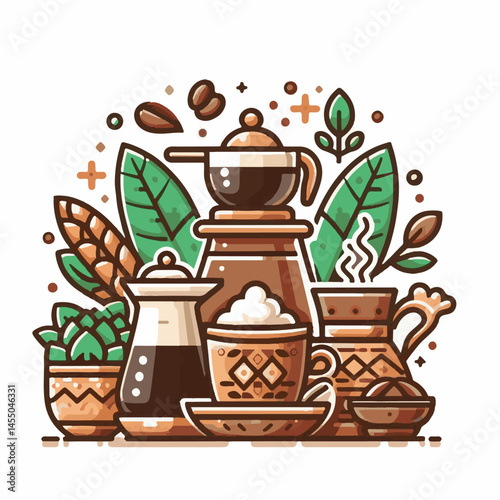 coffee, drink, cafe, indonesian, caffeine, cup, bali, background, beverage, beans, asian, indonesia, traditional, mug, plantation, fresh, table, food, tropical, hot, luwak, beautiful, natural, milk, n