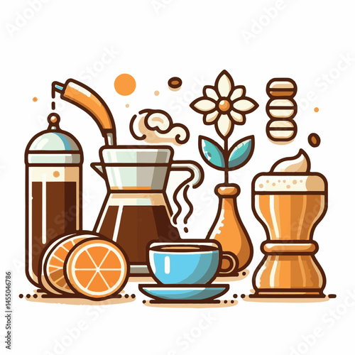 coffee, drink, cafe, indonesian, caffeine, cup, bali, background, beverage, beans, asian, indonesia, traditional, mug, plantation, fresh, table, food, tropical, hot, luwak, beautiful, natural, milk, n