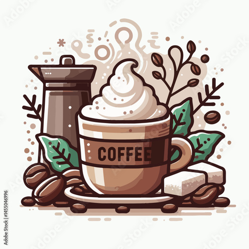 coffee, drink, cafe, indonesian, caffeine, cup, bali, background, beverage, beans, asian, indonesia, traditional, mug, plantation, fresh, table, food, tropical, hot, luwak, beautiful, natural, milk, n