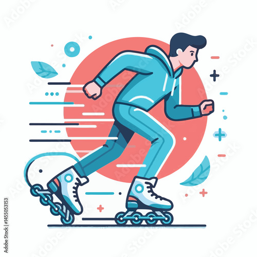 sport, skate, activity, skating, roller, lifestyle, shoe, fun, leisure, exercise, speed, active, wheel, summer, fitness, hobby, inline, roll, street, young, skater, skates, extreme, recreation, health