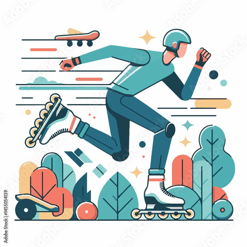 sport, skate, activity, skating, roller, lifestyle, shoe, fun, leisure, exercise, speed, active, wheel, summer, fitness, hobby, inline, roll, street, young, skater, skates, extreme, recreation, health