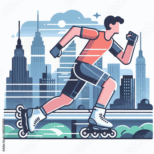 sport, skate, activity, skating, roller, lifestyle, shoe, fun, leisure, exercise, speed, active, wheel, summer, fitness, hobby, inline, roll, street, young, skater, skates, extreme, recreation, health