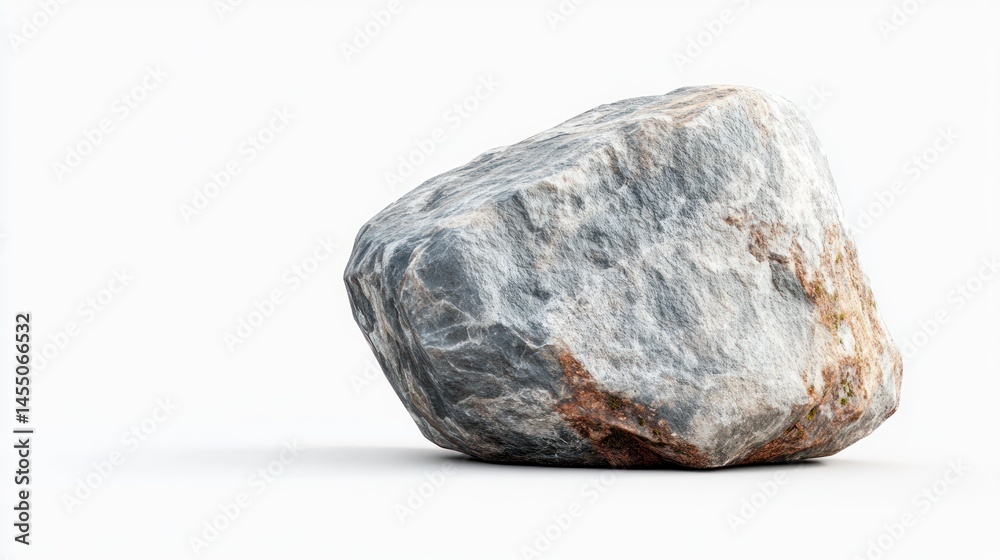 A large detailed rock with natural textures and earthy tones ideal for geological studies or A large detailed rock with natural textures and earthy tones ideal for geological studies or