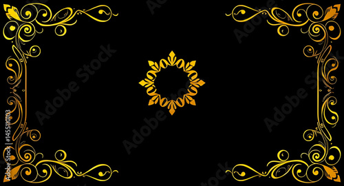 golden frame 