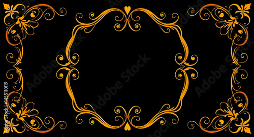 golden frame 