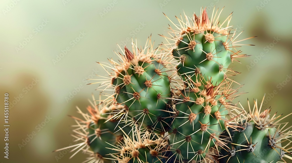 spines detail of cactus Macro spines detail of cactus Macro