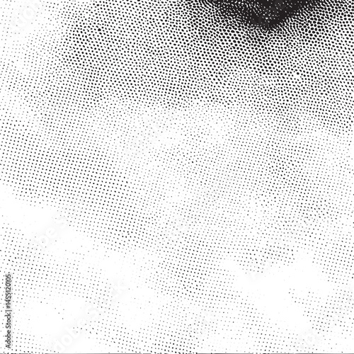 A densely patterned dark-to-light gradient surface showcases a multitude of tiny dots.