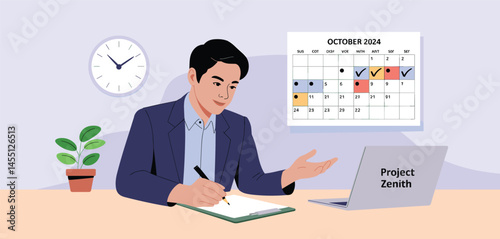 Organized Professional: Planning Schedule and Managing Tasks
