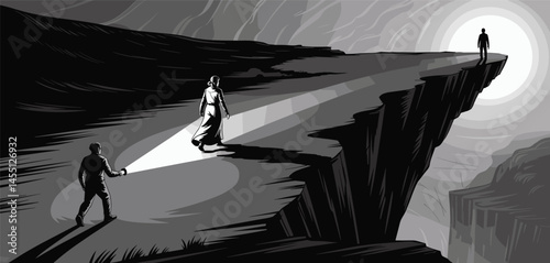 Navigating Life's Paths: A Journey Through Light and Shadow
