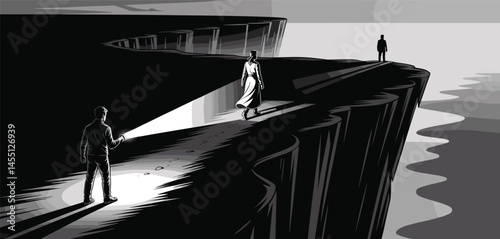 Navigating Life's Paths: A Journey Through Light and Shadow
