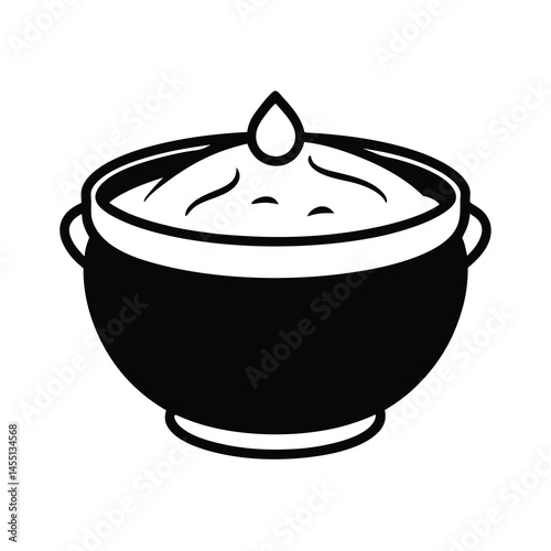 cooking pot vector illustration