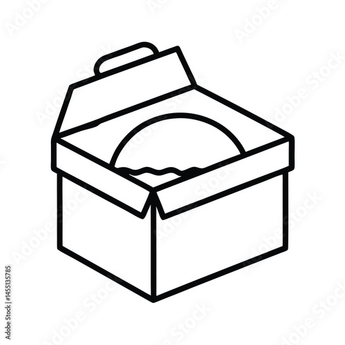 box with ice cream