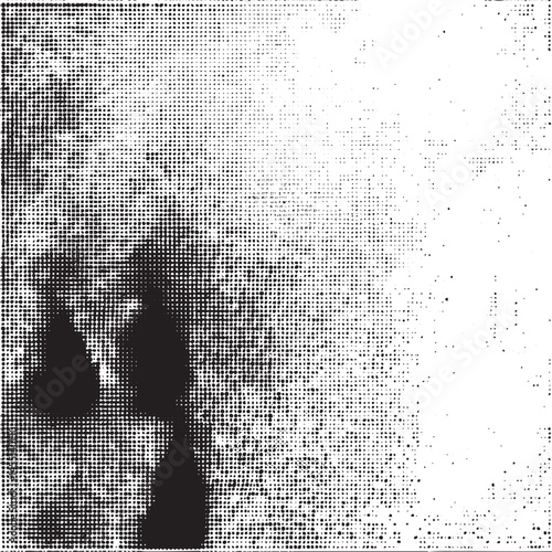 A grayscale portrait features a person partially obscured by shadow suggesting introspection and contemplation.
