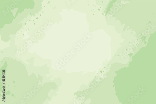 Subtle green watercolor vector background for eco-tourism, forest wellness retreats, sustainable design, and nature-based products