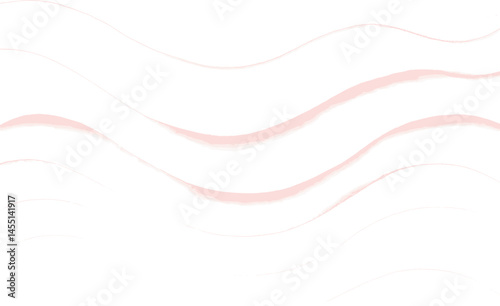 Soft pastel watercolor waves. Vector illustration for feminine business cards, yoga studios, self-care product design, and branding presentations