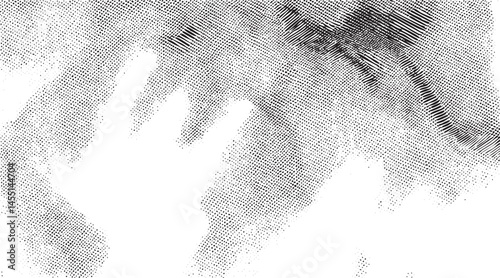A grayscale portrait features a hand reaching upwards against a textured background.