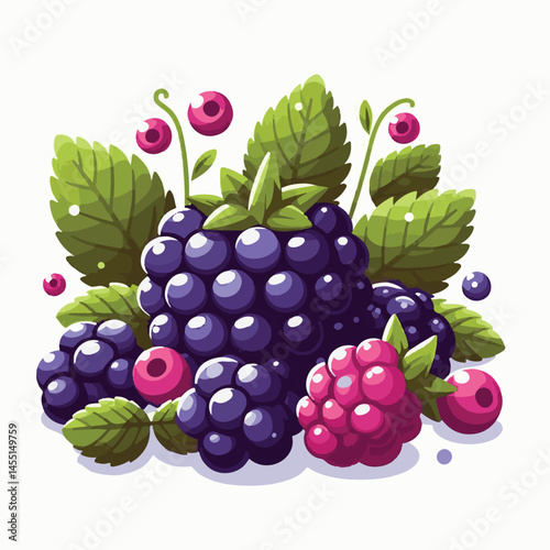 berry, food, fruit, blackberry, sweet, ripe, fresh, organic, natural, healthy, marionberry, dessert, juicy, background, isolated, summer, leaf, black, red, green, freshness, raw, closeup, bramble, ill