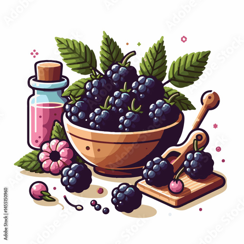 berry, food, fruit, blackberry, sweet, ripe, fresh, organic, natural, healthy, marionberry, dessert, juicy, background, isolated, summer, leaf, black, red, green, freshness, raw, closeup, bramble, ill