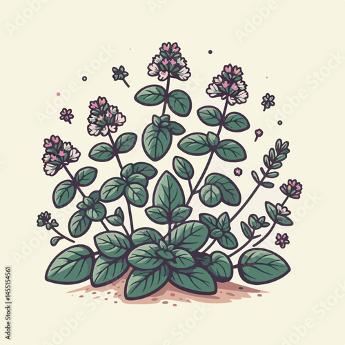 herb, leaf, organic, oregano, herbal, marjoram, plant, spice, green, ingredient, fresh, branch, aroma, background, raw, isolated, healthy, nature, closeup, condiment, freshness, seasoning, natural, ar