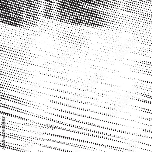 A dynamic abstract of closely spaced dots creates a strong sense of movement and depth.