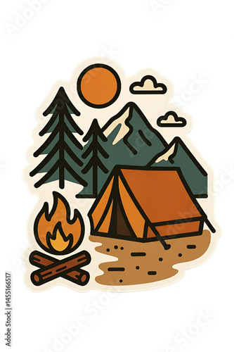 Nature's Escape Sticker