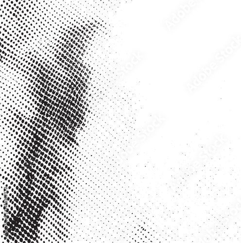 A stark black and white silhouette sharply contrasts against a bright expansive white background.