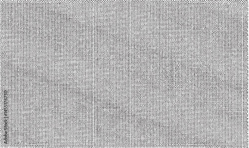 A dense monochrome grid of intersecting lines dominates the frame.