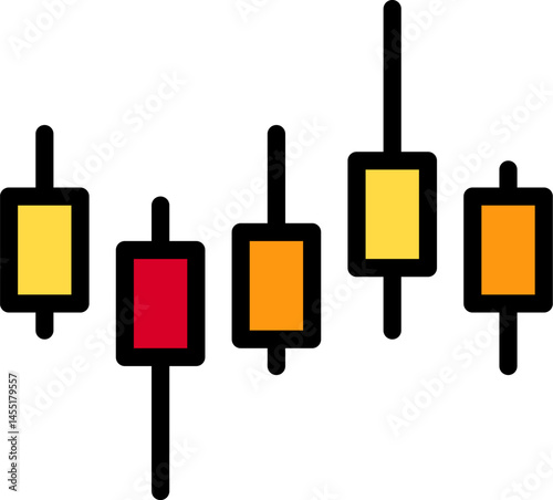 chart illustration on a white background    