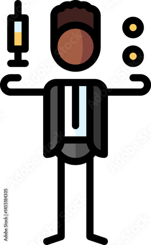 costs illustration on a white background     