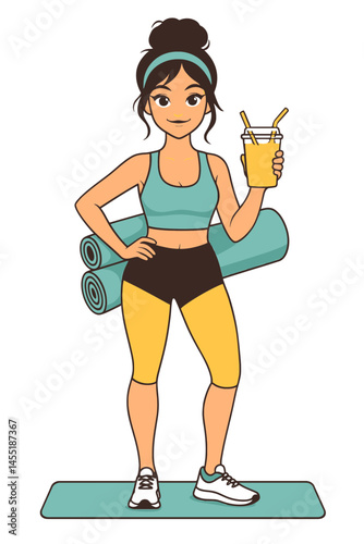 Set of 26 sporty-glam teacher in trendy athletic wear