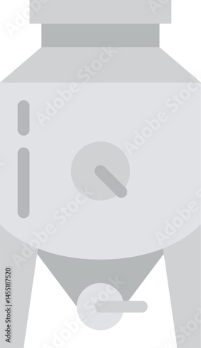 fermentation illustration on a white background     