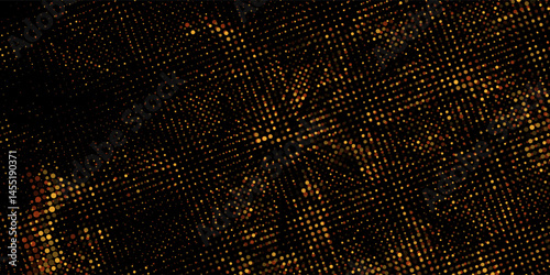 Yellow vector texture with circles. Glitter abstract illustration with colorful drops. Pattern for business ads.