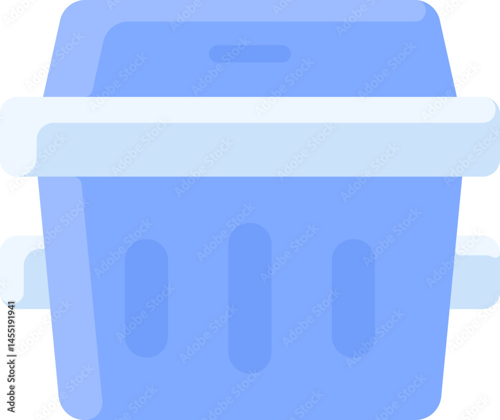 ice box illustration on a white background ice box illustration on a white background