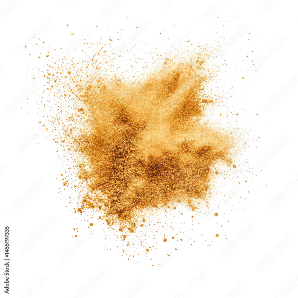 Abstract golden splatter Abstract golden splatter
