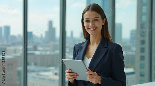 portrait of a confident businesswoman